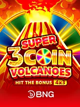 3 Super Coin Volcanoes: Hit the Bonus